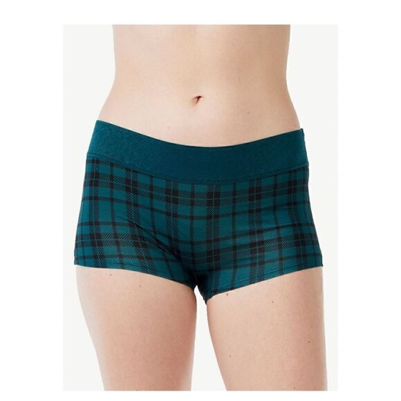 Nwt Joyspun Women's Modal and LaceBoyshort Panties, 3-Pack, Sizes 3XL 22 - Picture 3 of 5